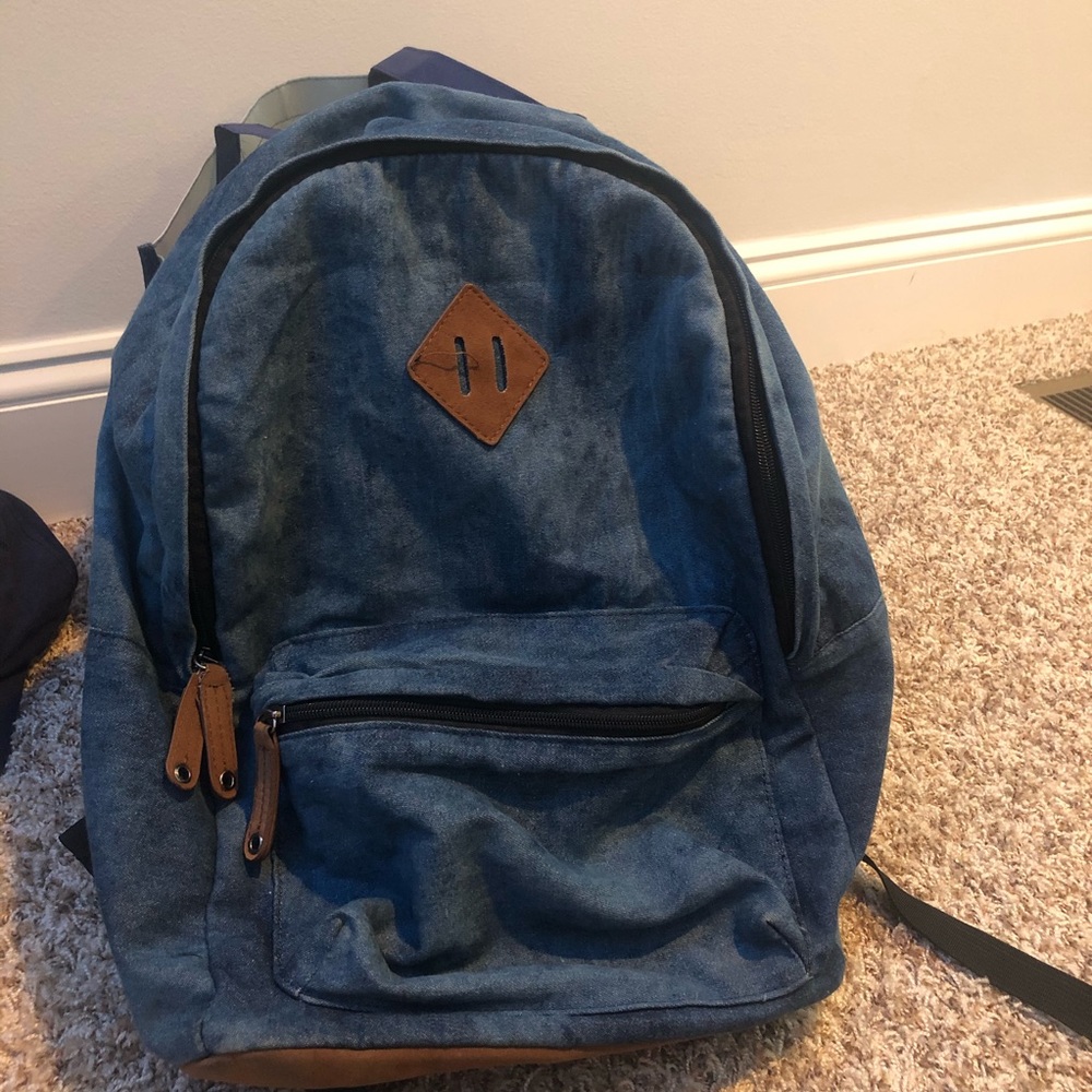 Hershel denim backpack